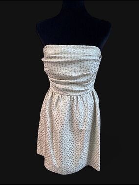 Shoshanna Metallic Jacquard Y2K Cocktail Dress